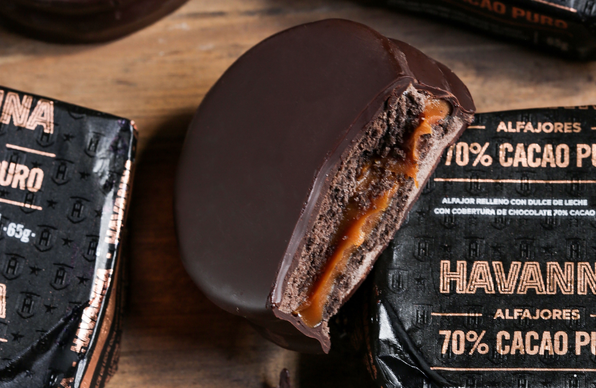 Havanna lança alfajor com chocolate 70 de cacau TurismoETC