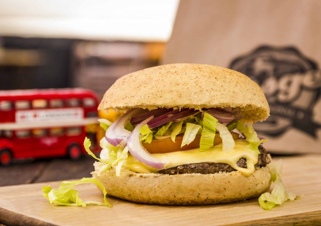 Hamburguer com vegetais Busger
