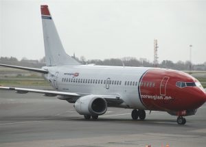 Voo da Norwegian Air no Brasil
