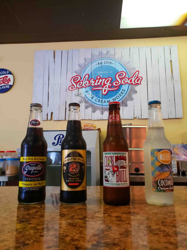 A fantástica loja de refrigerantes em Sebring A fantástica loja de refrigerantes em Sebring