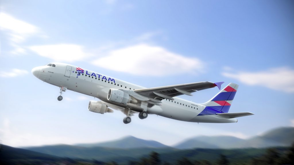 Latam voo Porto Alegre Santiago