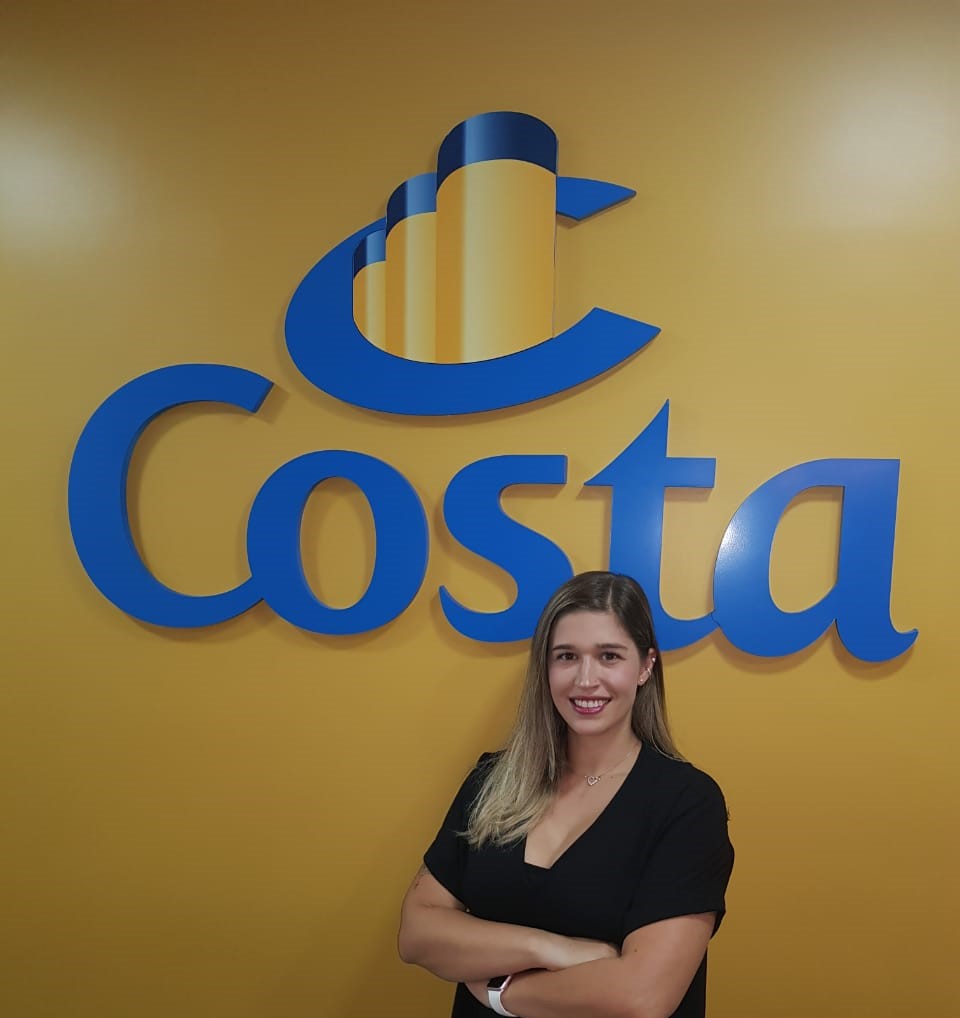 Costa Cruzeiros tem nova gerente Costa Cruzeiros tem nova gerente