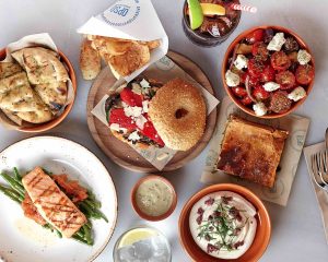 Pratos de comidas diferentes em Londres Comidas em Londres