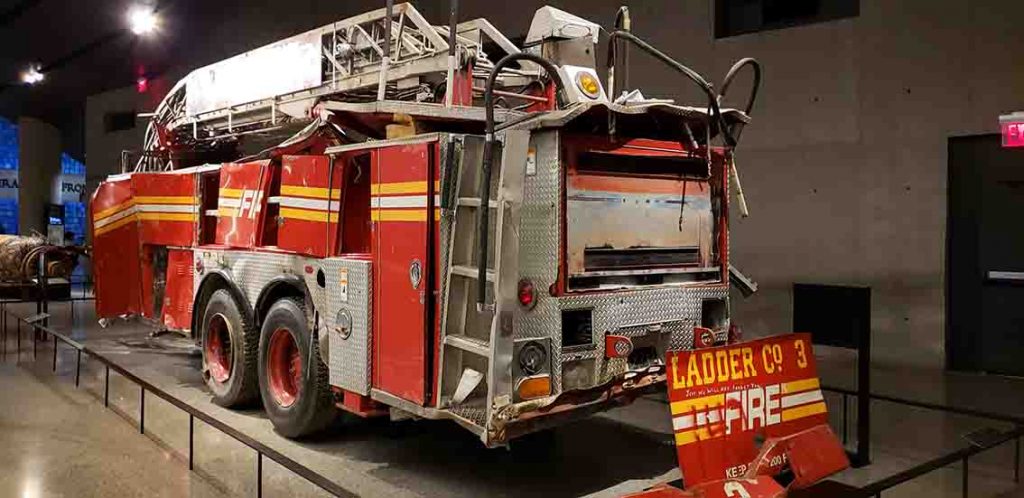 Carro de bombeiro em Nova York