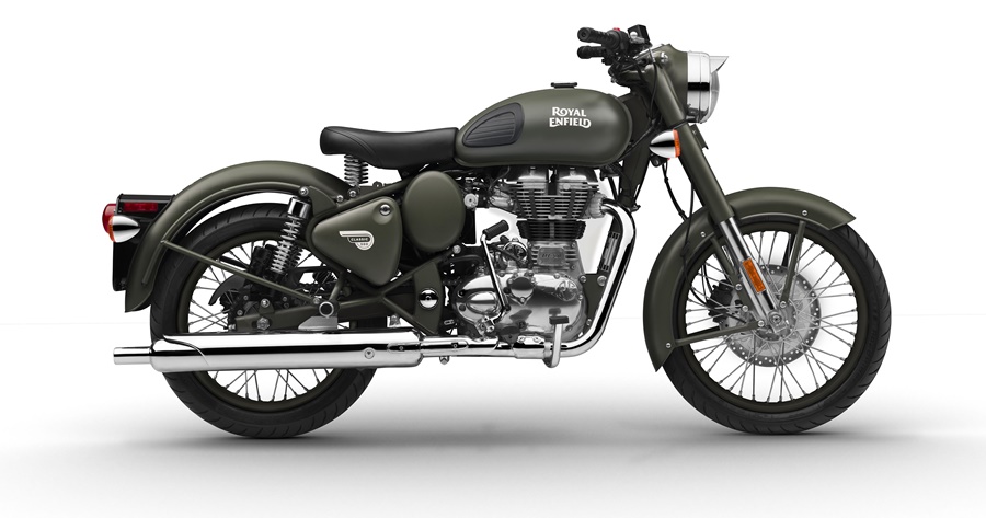 Royal Enfield Classic-500 foi o modelo escolhido para a customização BMS Motorcycle