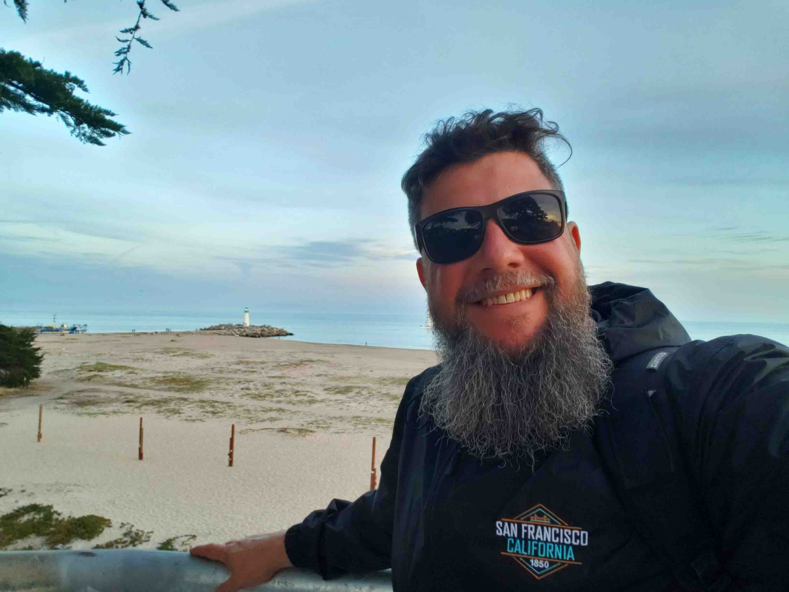 Eu em Santa Cruz